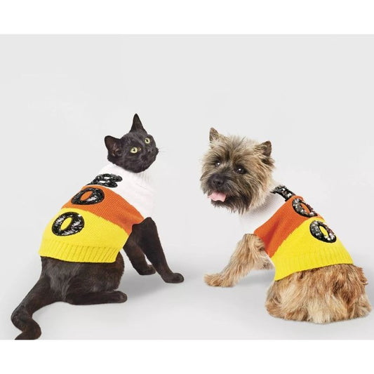 Hyde & Eek Small Halloween Pet Dog Sweater New With Tags
