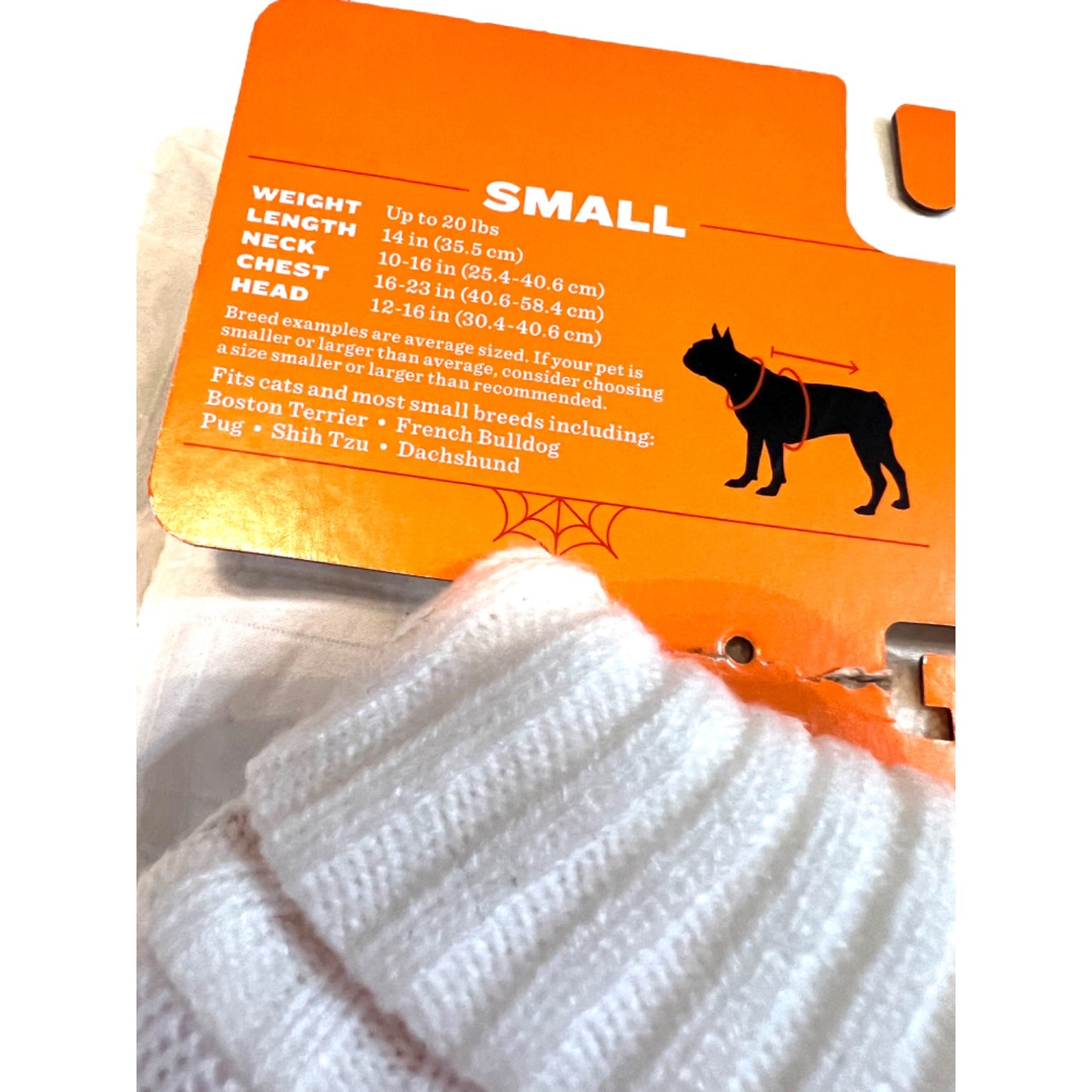 Hyde & Eek Small Halloween Pet Dog Sweater New With Tags