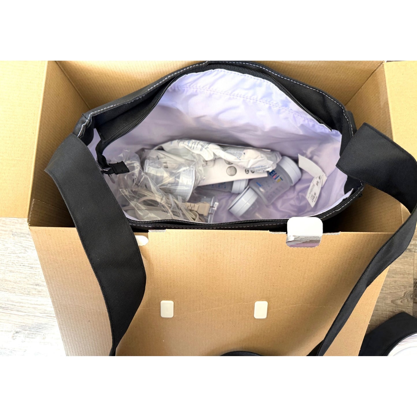 Philips Avent Twin Electric Breast Pump With Accessories & Carrying Bag