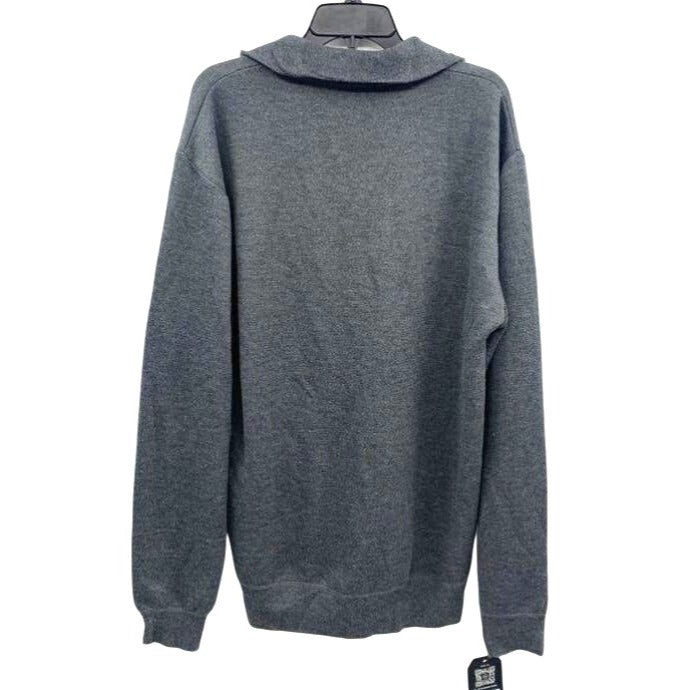 Real Essentials Gray 1/4 Zip Sweater NWT Size 3XL