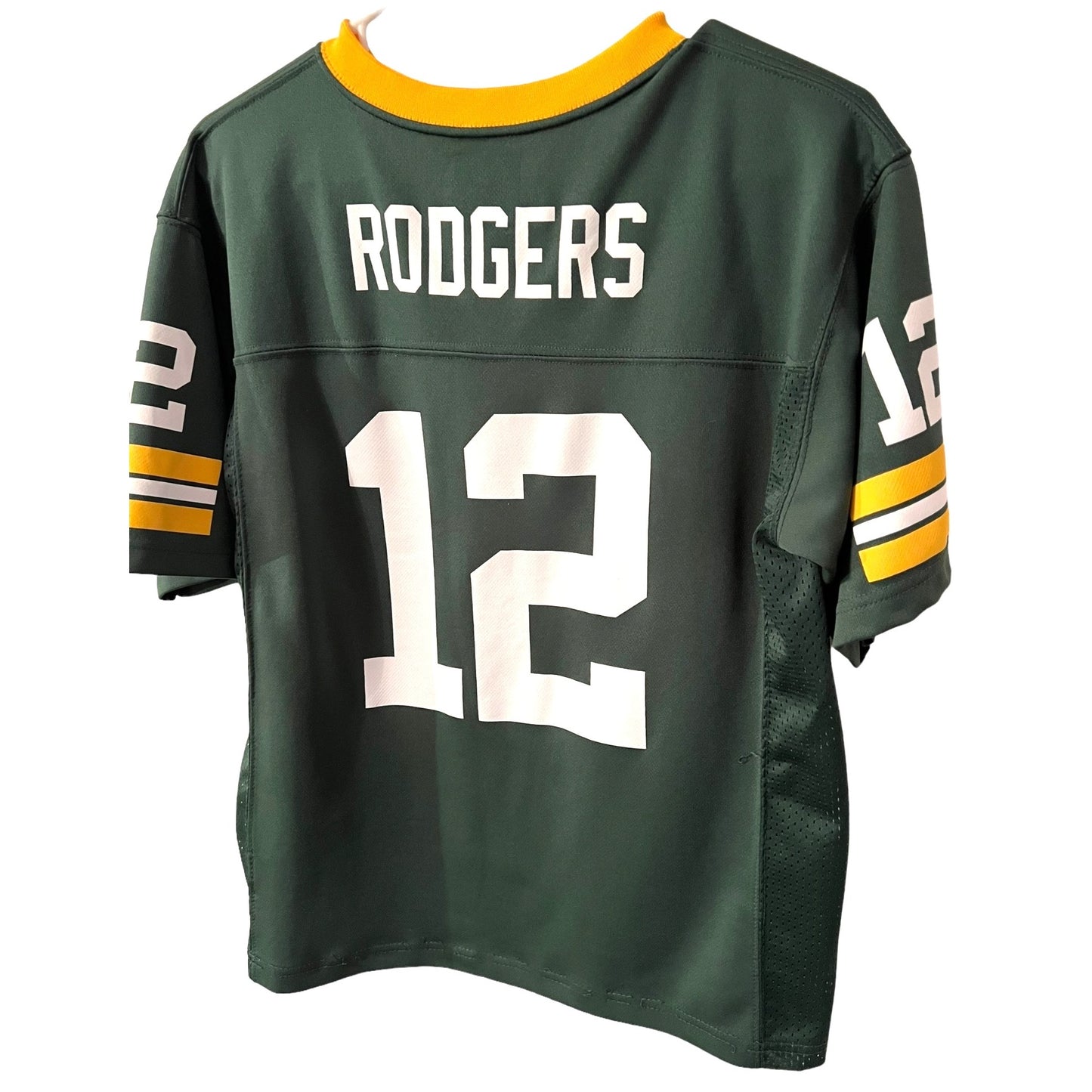 Green Bay Packers Youth Aaron Rodgers Jersey Large NFL Team Apparel