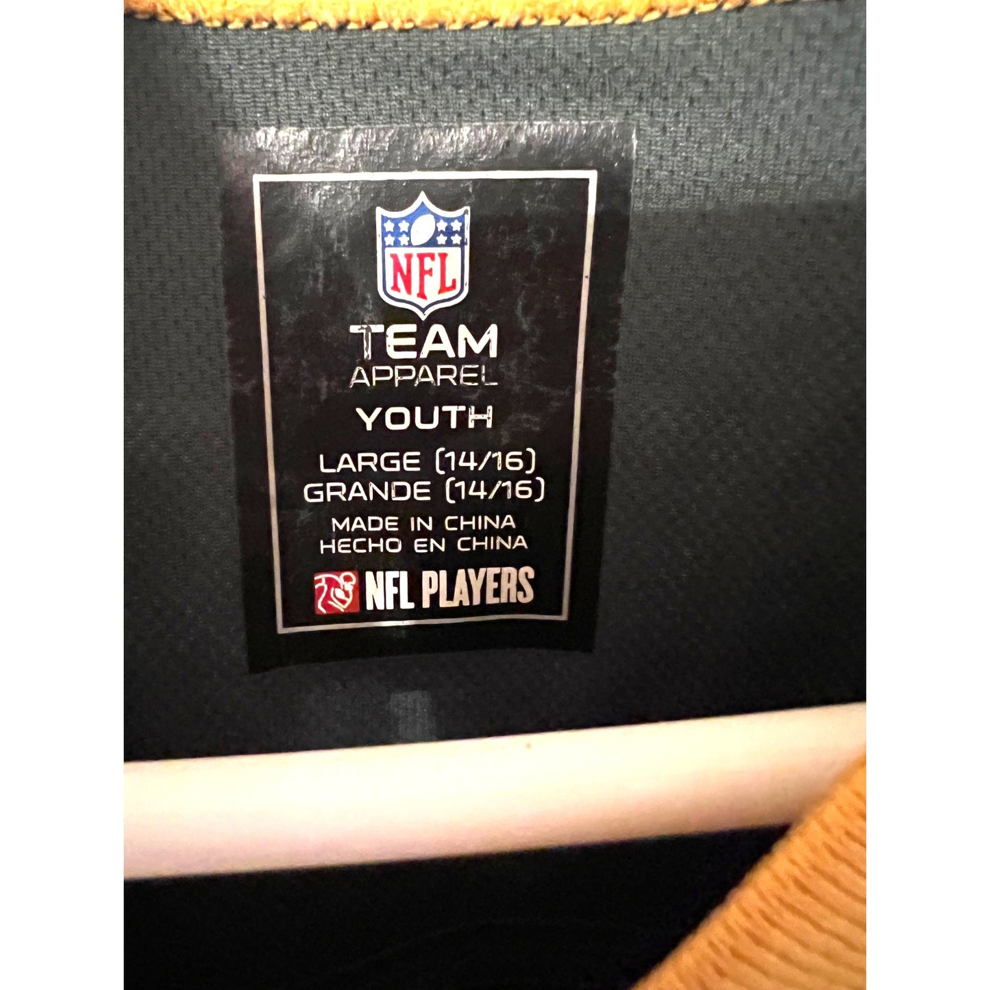 Green Bay Packers Youth Aaron Rodgers Jersey Large NFL Team Apparel