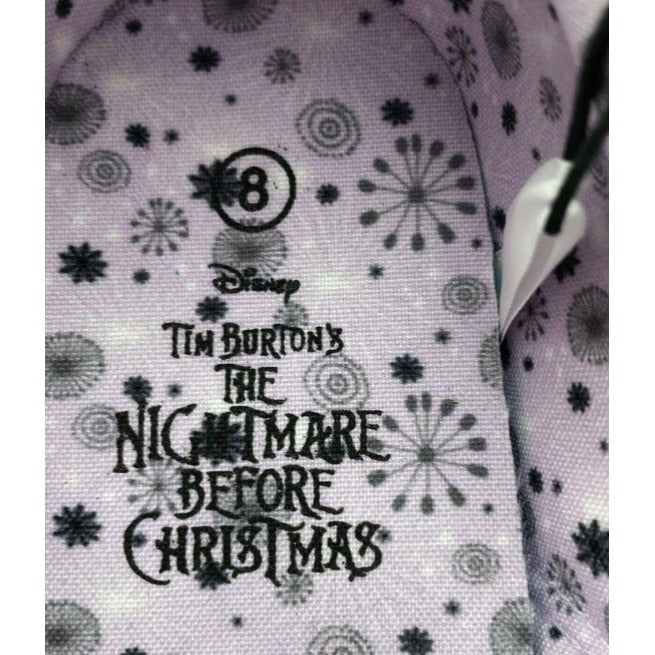 Disney's The Nightmare Before Christmas Slip-On Sneakers Jack & Sally Size 8 NWT