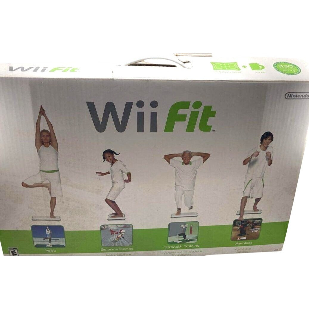 Wii Fit Balance Board & Game Bundle For Nintendo Wii