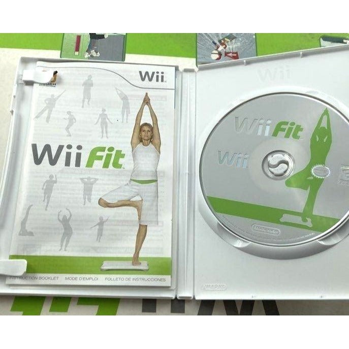 Wii Fit Balance Board & Game Bundle For Nintendo Wii