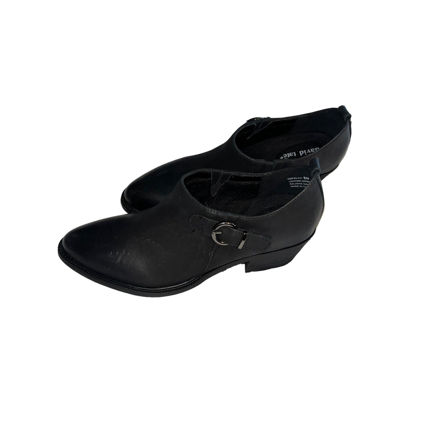 David Tate Freeda Boot 8N Women's Black NWOT