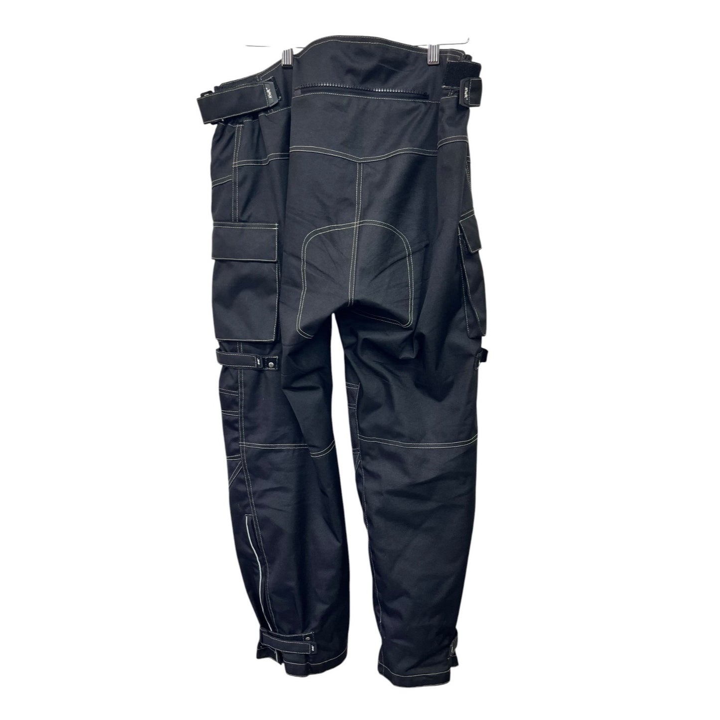 HWK Men's Motorcycle Pants XL 30" Inseam Black Waterproof Riding Gear With Armor Protection