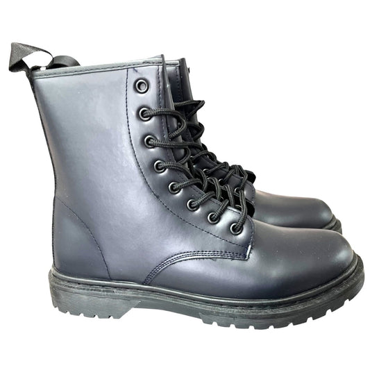 Navy Combat Boots Women's Size 8 NWB