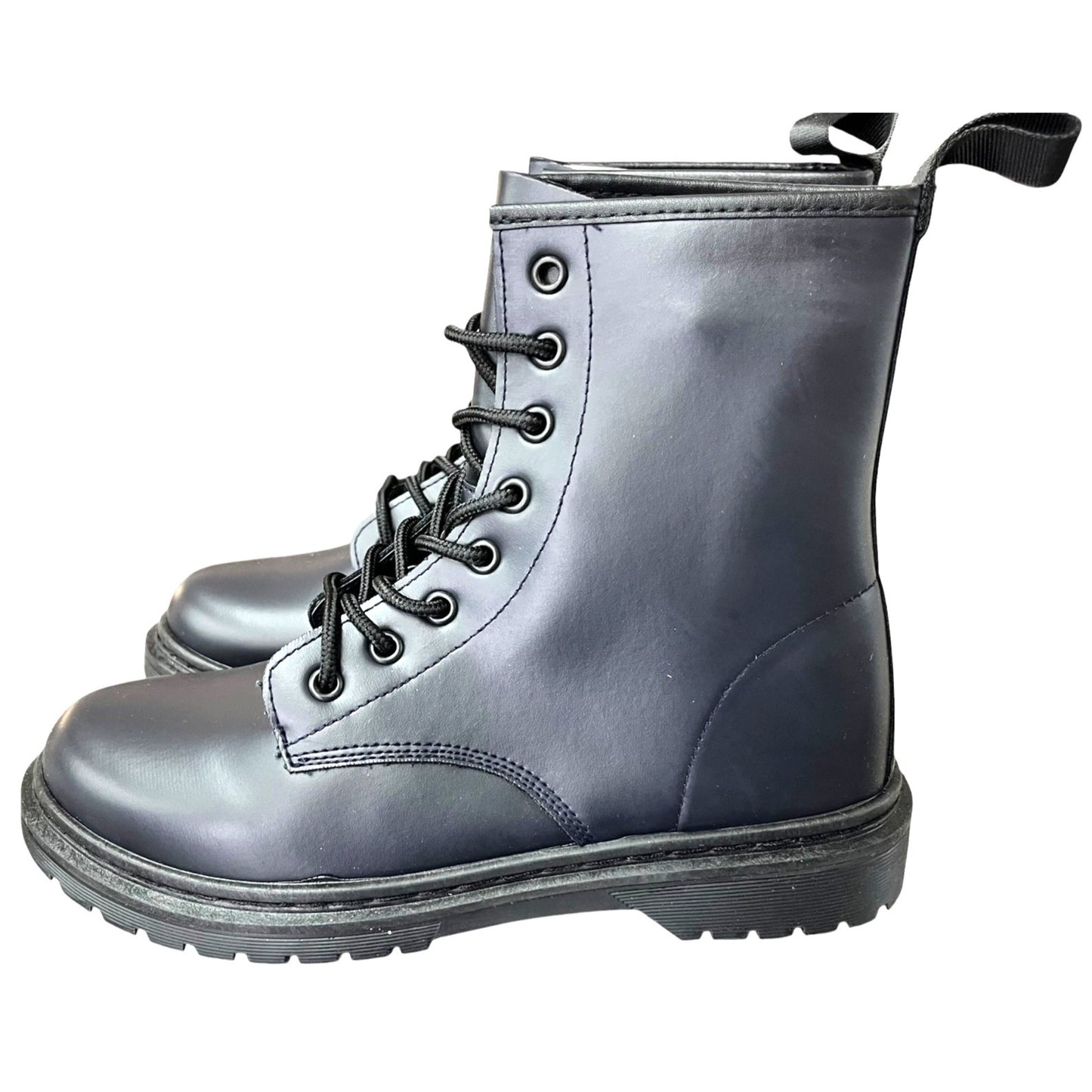 Navy Combat Boots Women's Size 8 NWB