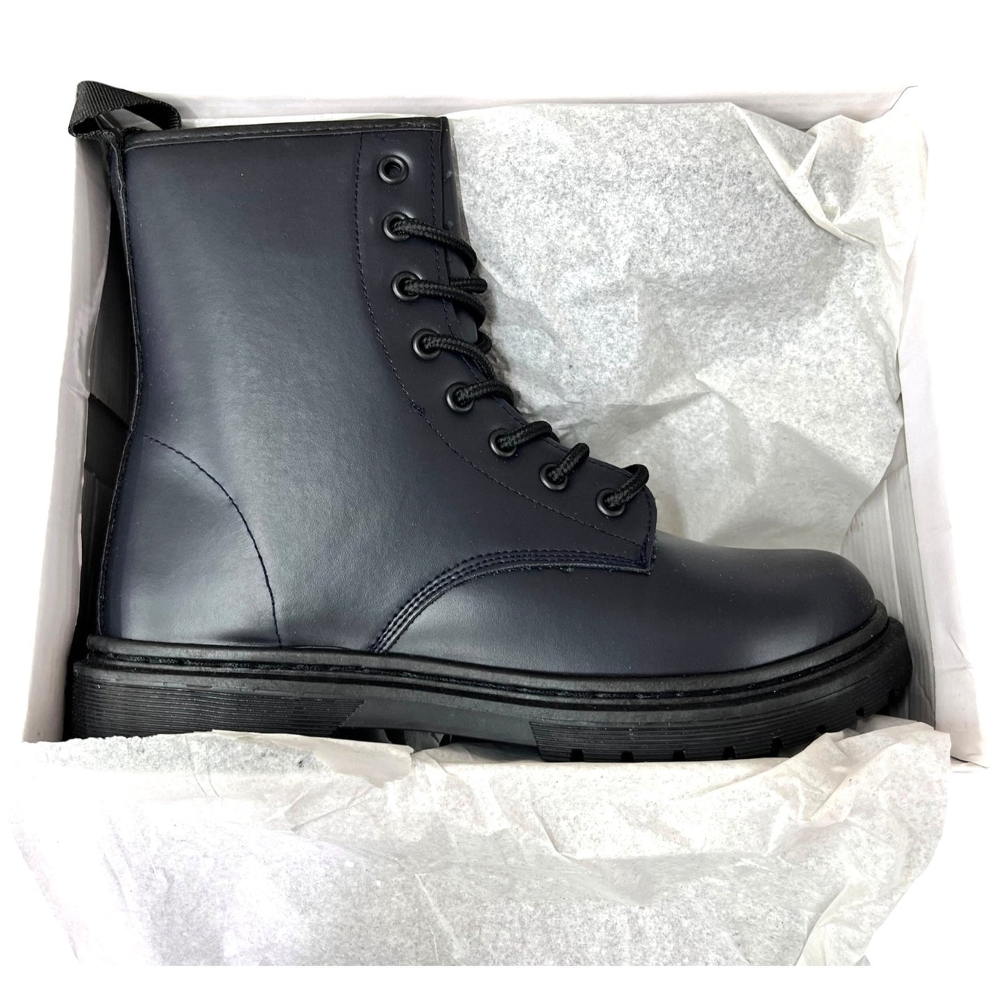 Navy Combat Boots Women's Size 8 NWB