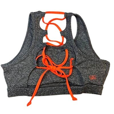 C&C California XS Lace Up Strappy Sports Bra