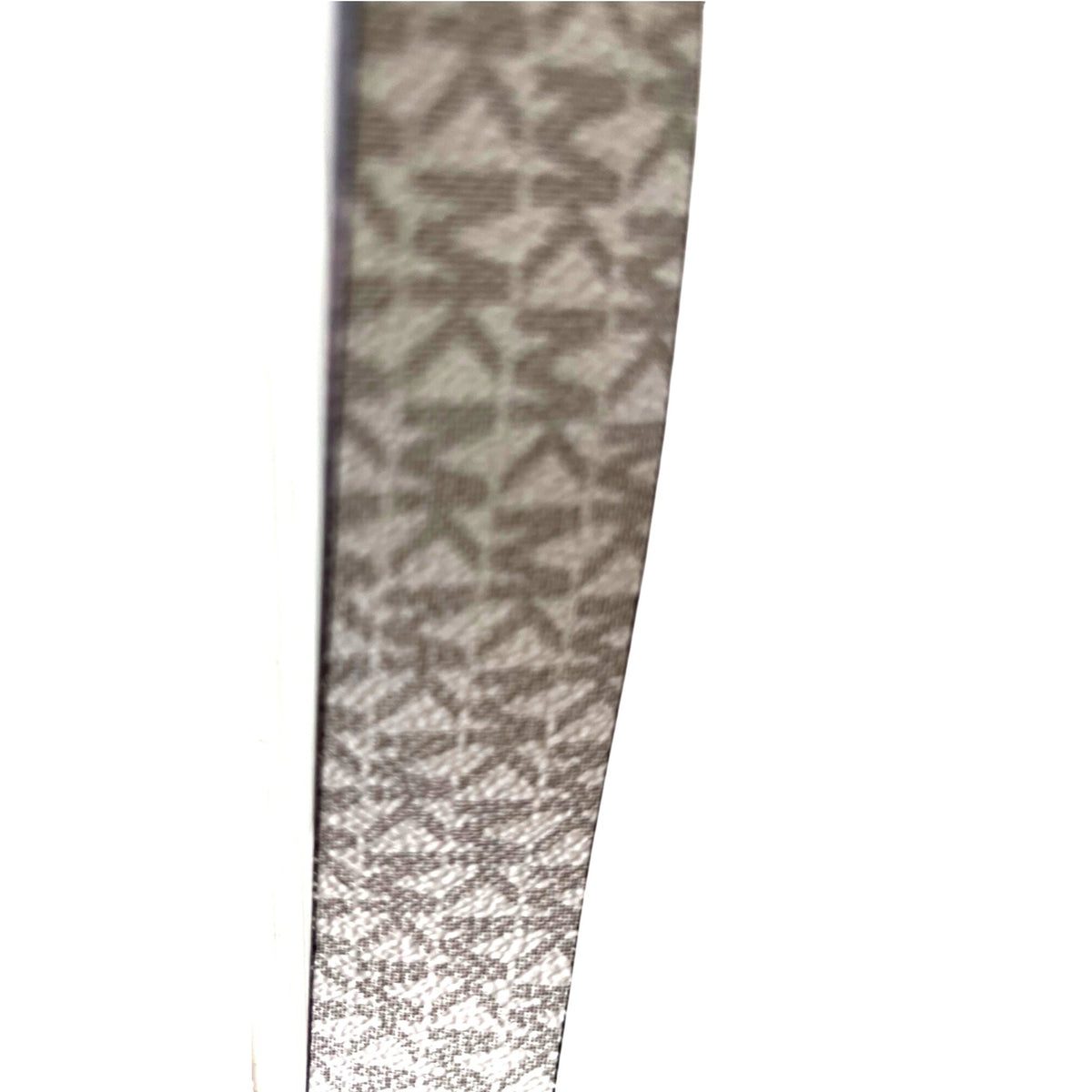 Michael Kors Women's Reversible Belt Vanilla/Brown 42" Gold Buckle
