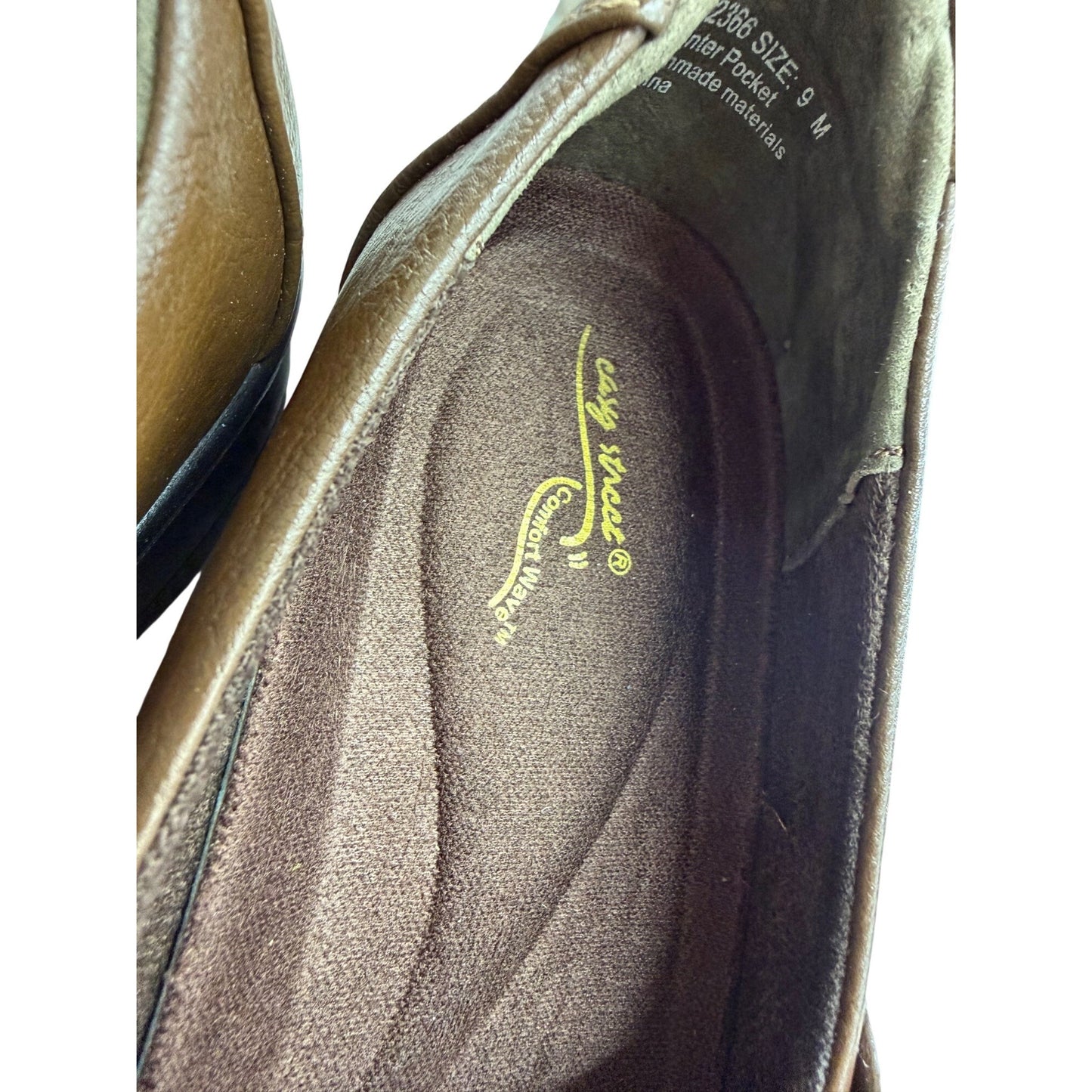 Easy Street Women's Comfort Loafers Brown Size 9M Faux Leather NWOB