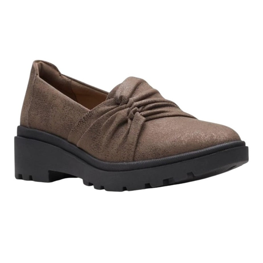 Easy Street Women's Comfort Loafers Brown Size 9M Faux Leather NWOB