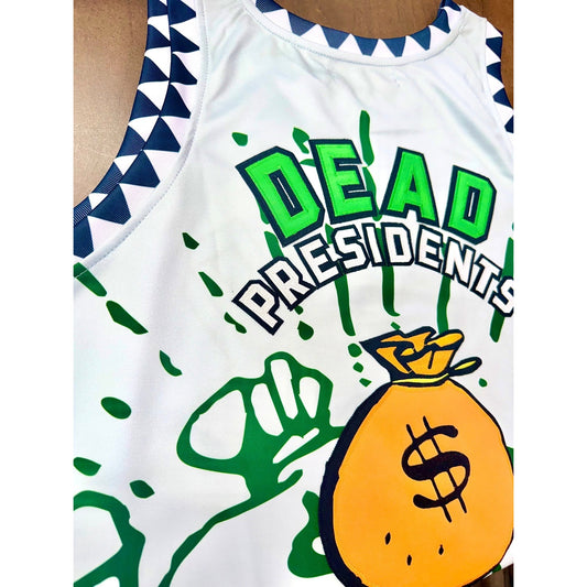 Headgear Classics "Dead Presidents" Basketball Jersey SZ 4X