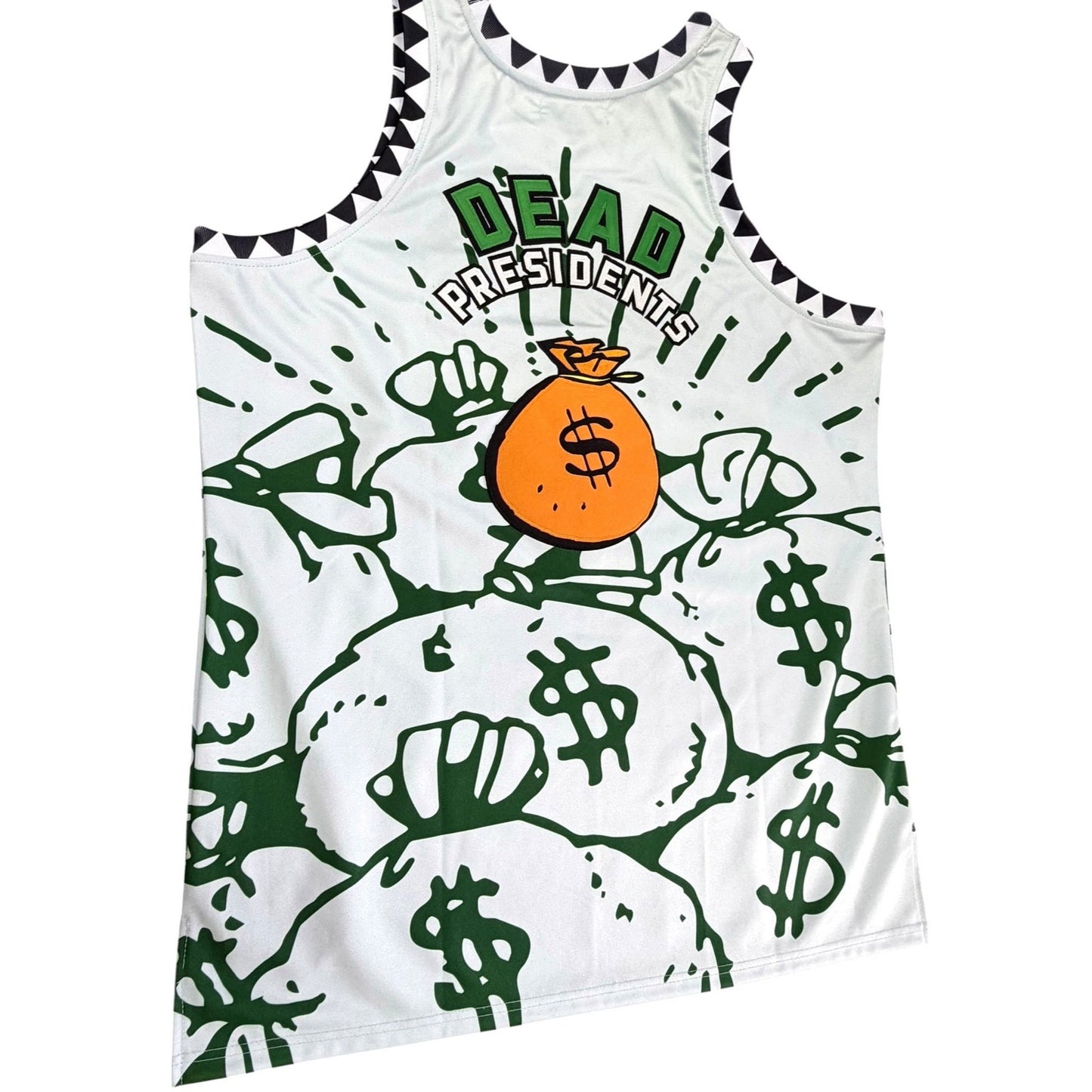 Headgear Classics "Dead Presidents" Basketball Jersey SZ 4X