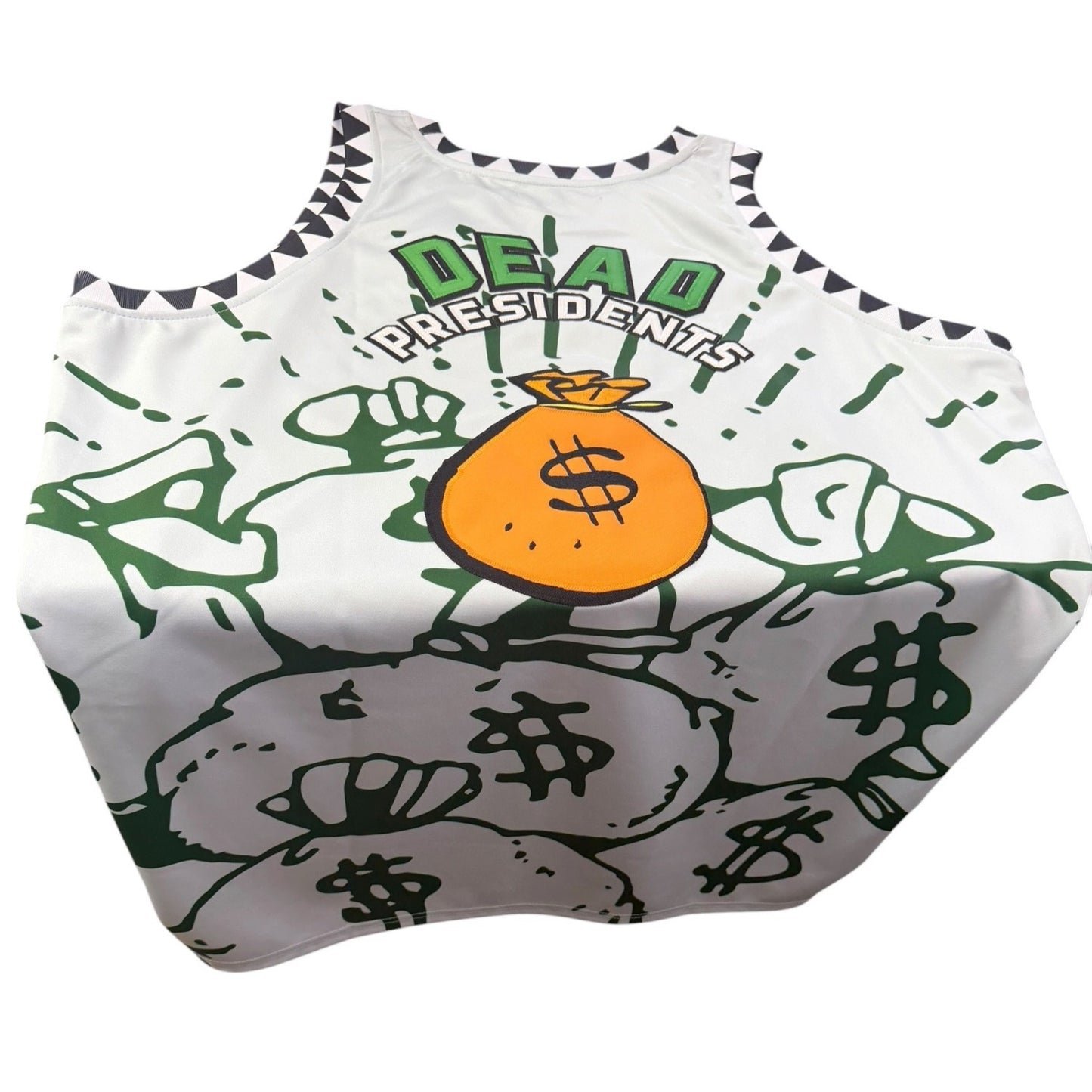 Headgear Classics "Dead Presidents" Basketball Jersey SZ 4X
