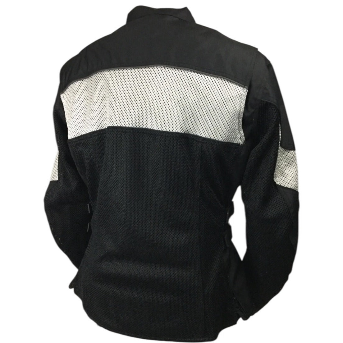 Street & Steel Women's Size R1 Black Armored Motorcycle Jacket With Removable Liner Medium