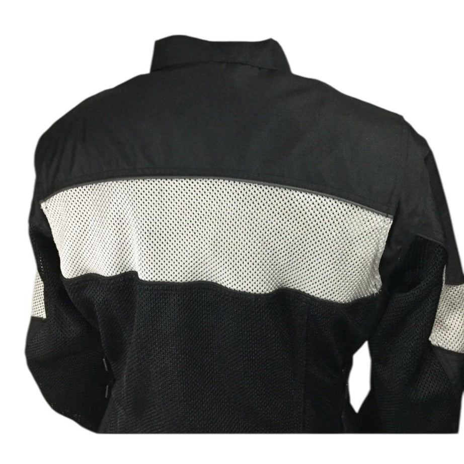 Street & Steel Women's Size R1 Black Armored Motorcycle Jacket With Removable Liner Medium