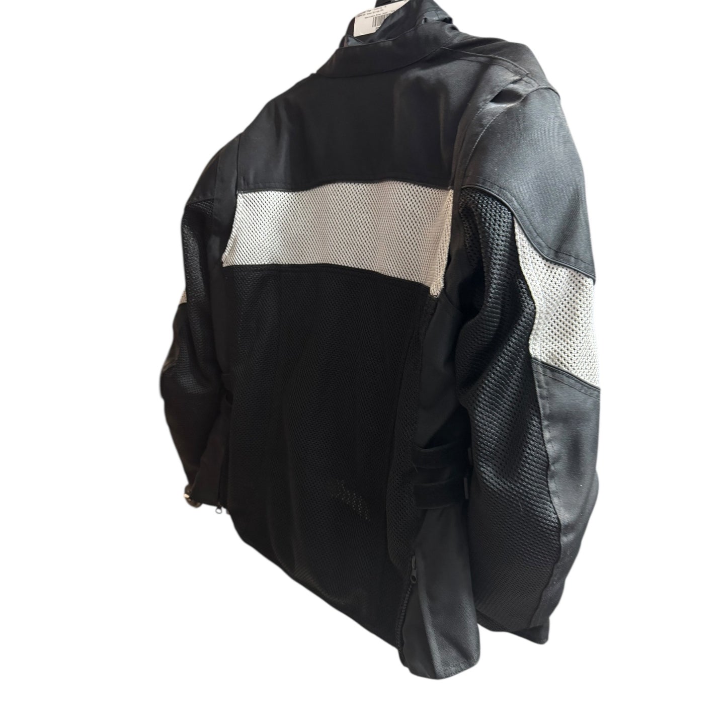 Street & Steel Women's Size R1 Black Armored Motorcycle Jacket With Removable Liner Medium