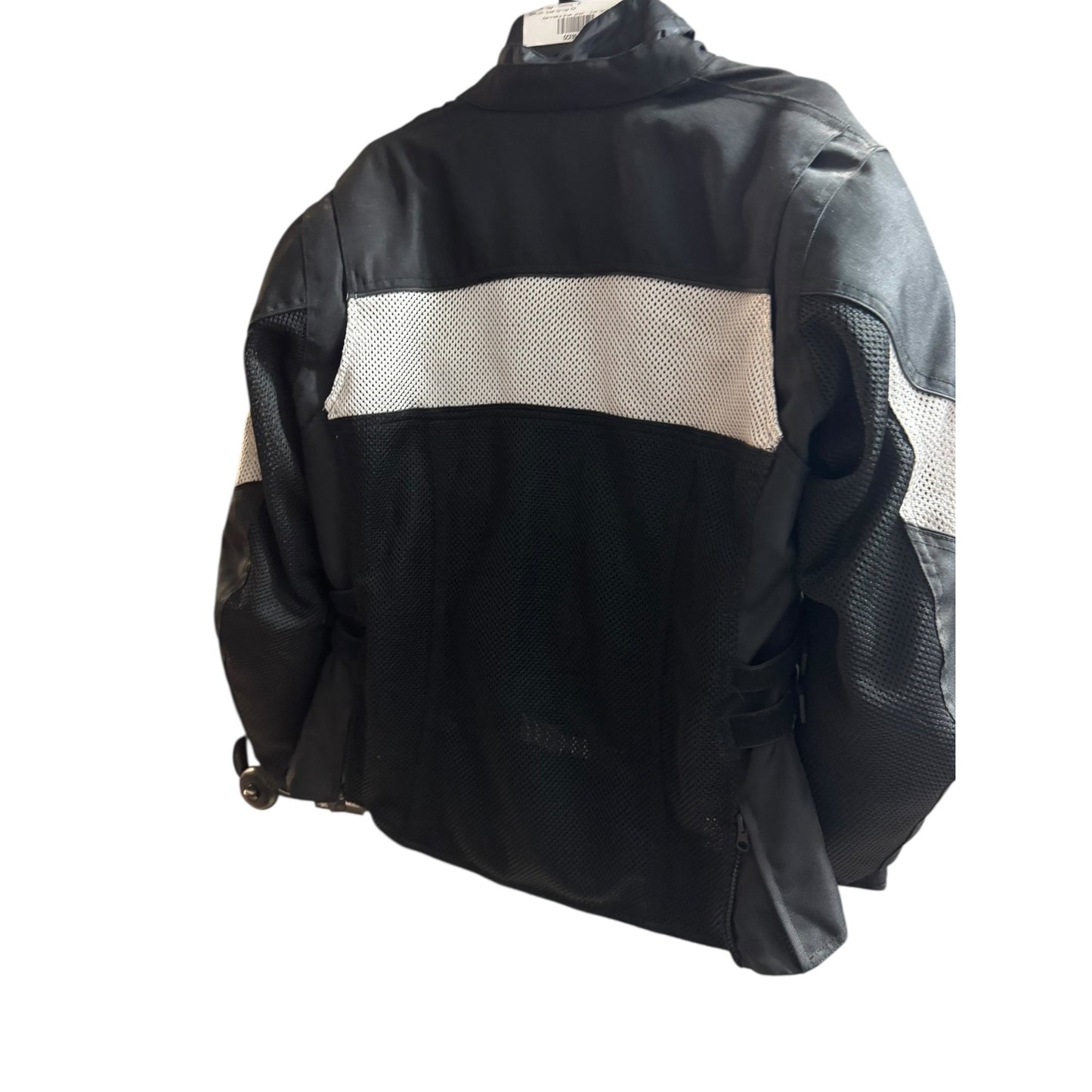 Street & Steel Women's Size R1 Black Armored Motorcycle Jacket With Removable Liner Medium