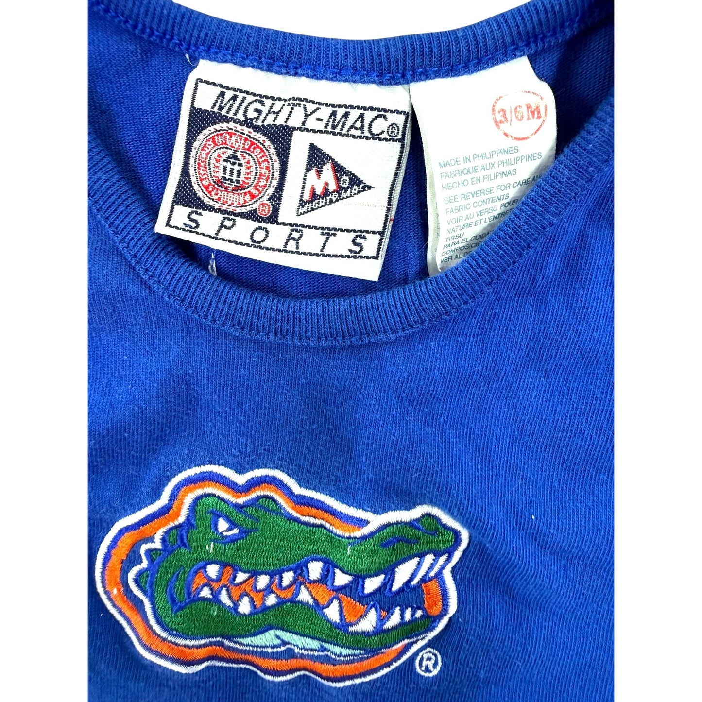 Florida Gators Mighty Mac Toddlers Cheerleading Dress SZ 3/6M