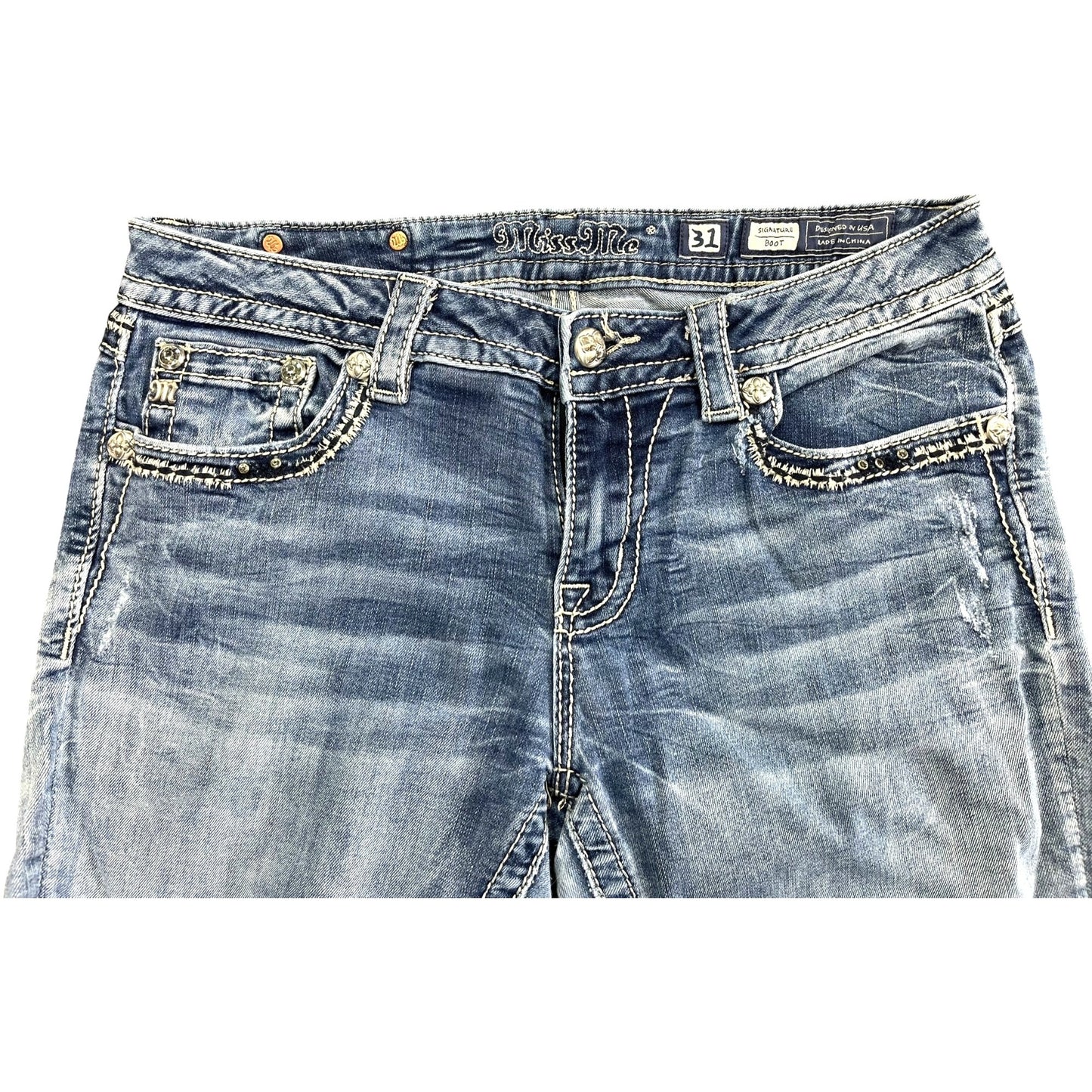 Miss Me Women's Signature Bootcut Jeans Size 31