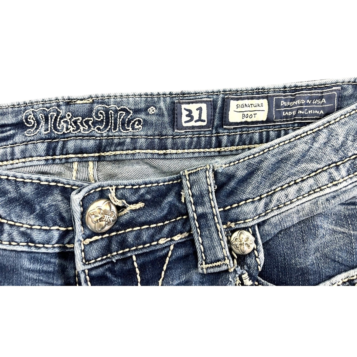 Miss Me Women's Signature Bootcut Jeans Size 31