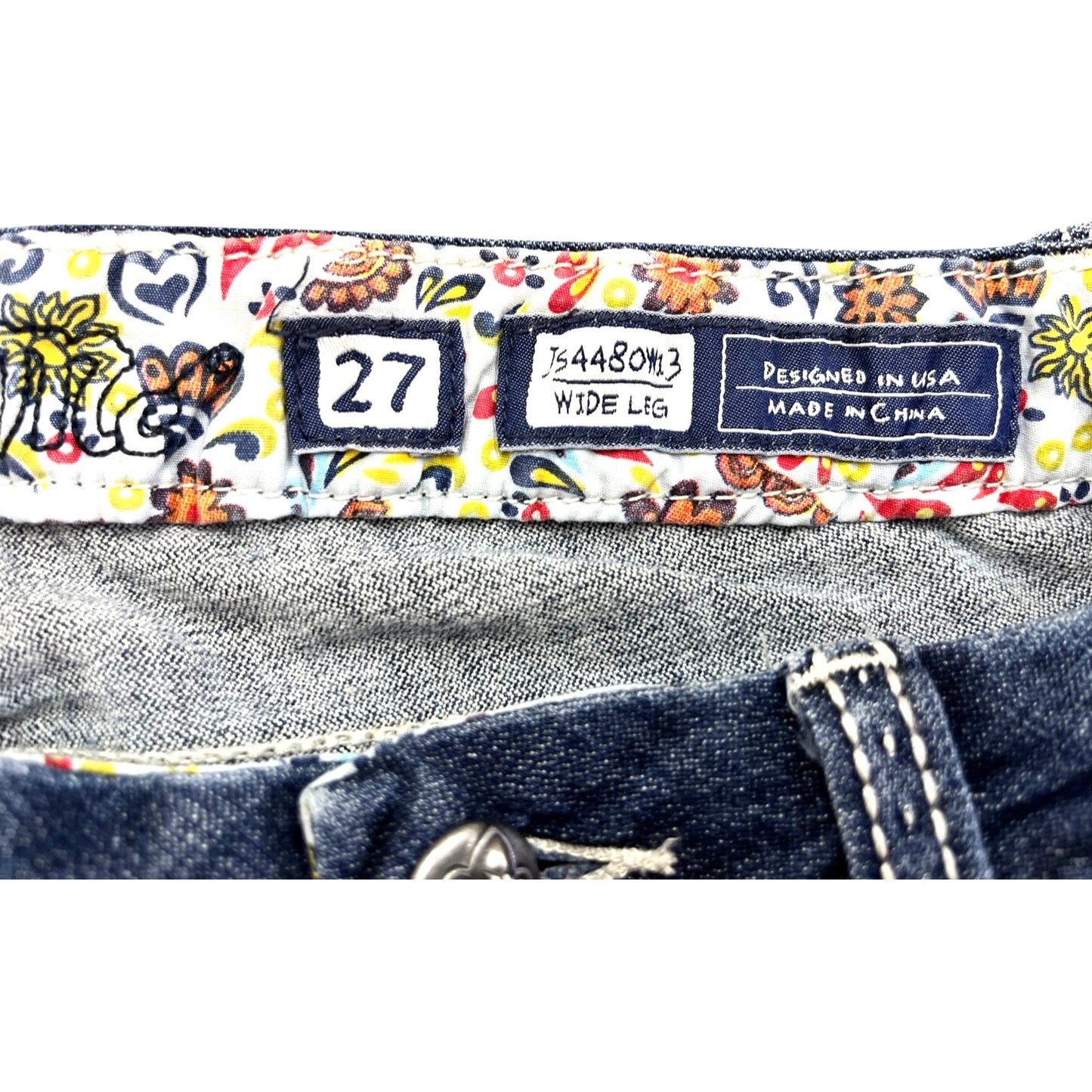 Miss Me Women's Wide Leg Jeans Size 27