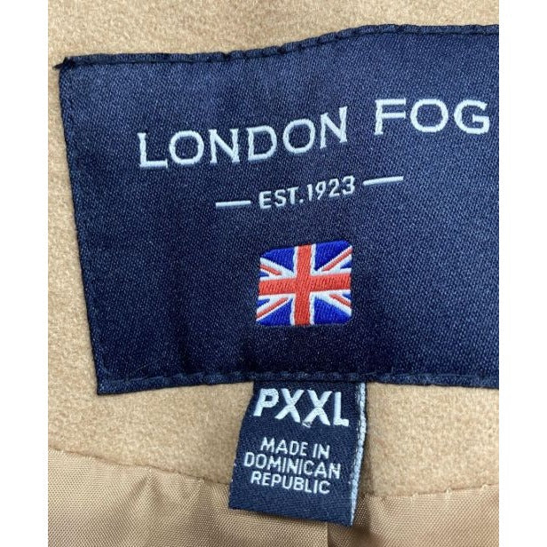 London Fog Women's Tan Peacoat PXXL