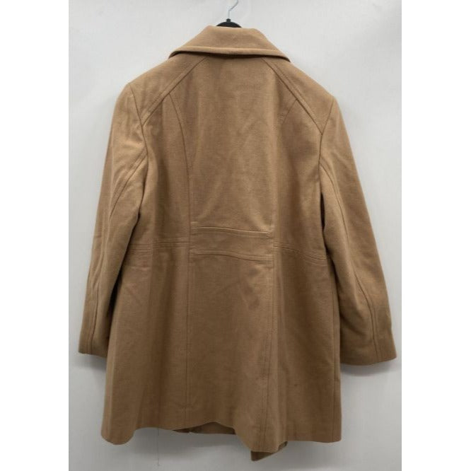 London Fog Women's Tan Peacoat PXXL