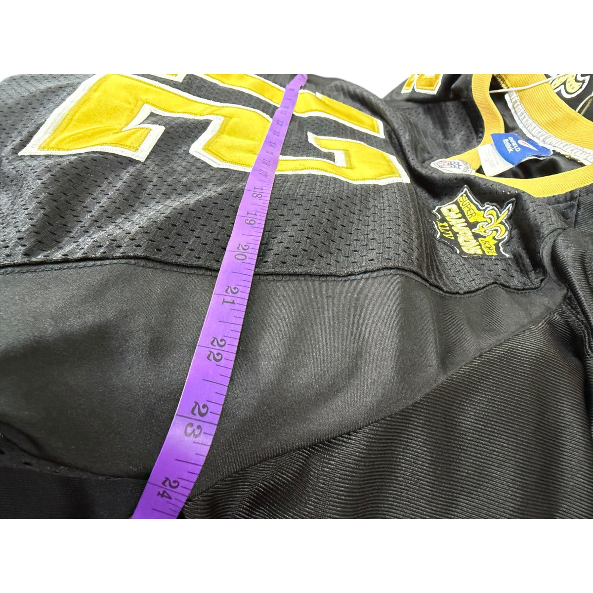 New Orleans Saints Super Bowl XLIV Champions Jersey Marcus Colston #12 Men's SZ 48