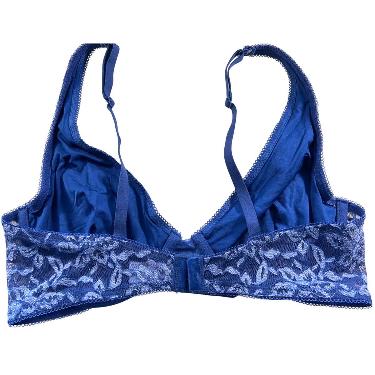 Blue Floral Flirtitude Medium Unlined Bra SZ M