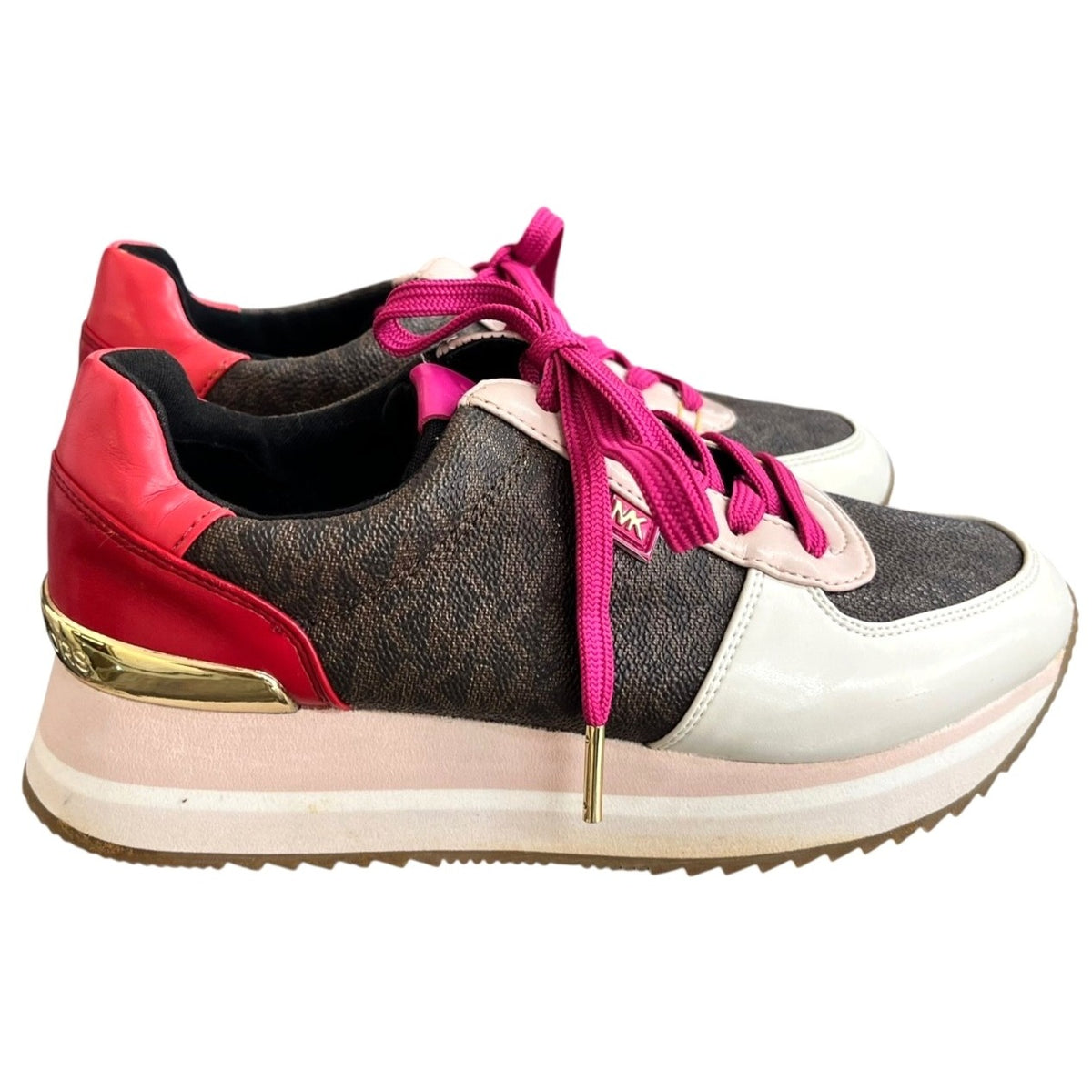 Michael Kors Monique Trainers Women's Shoes Size 5.5