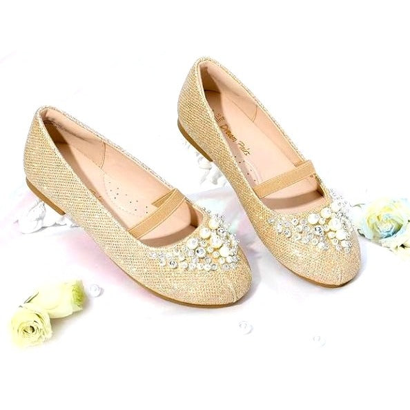 Dream Pairs Girls Mary Jane Aurora Ballerina Flat Dress Shoes Size 2