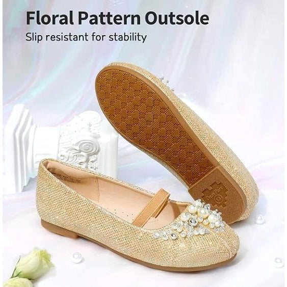 Dream Pairs Girls Mary Jane Aurora Ballerina Flat Dress Shoes Size 2