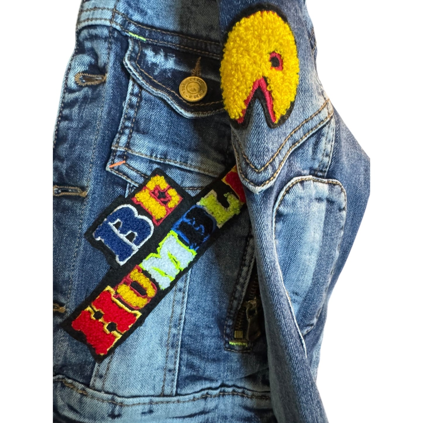 Elite Junior Boy's Premium Denim Jacket X-Small (2-3) NWT