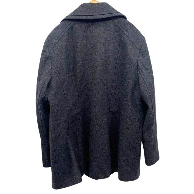 London Fog Charcoal Gray Wool Blend Button Front Coat XXL