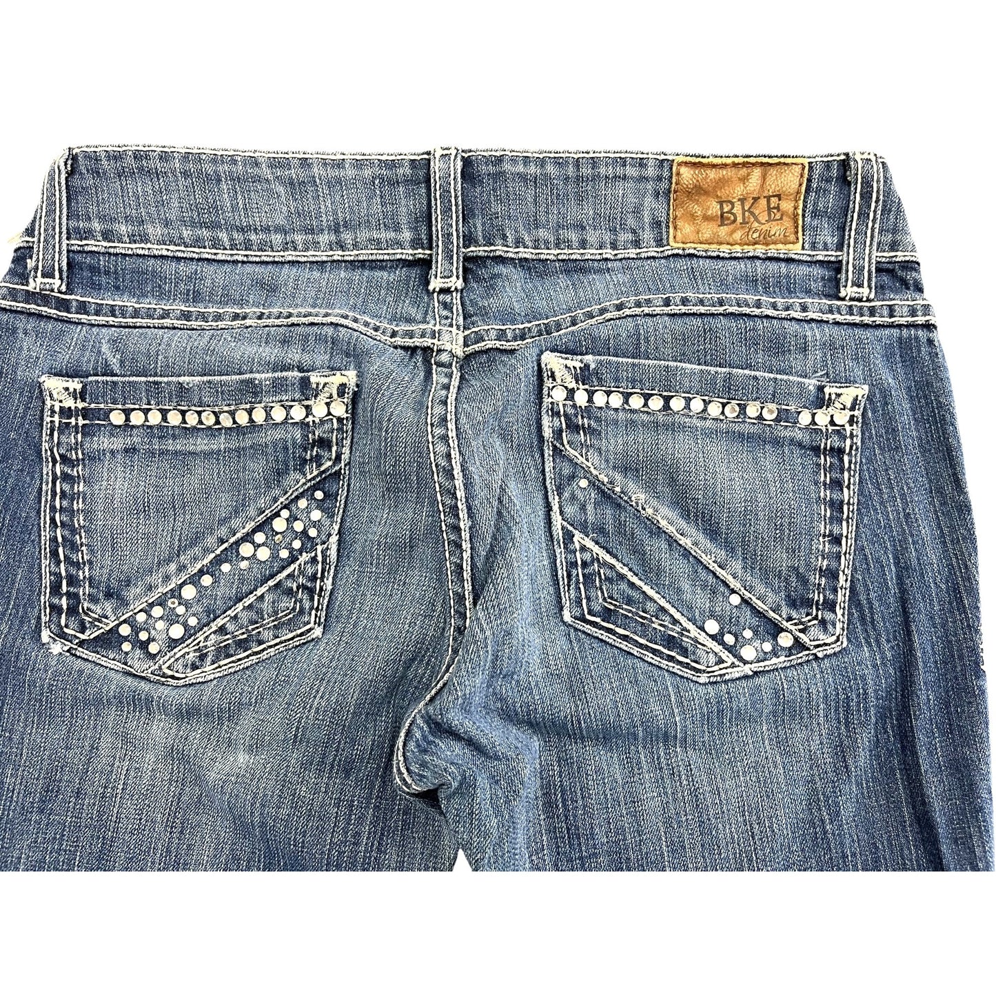 BKE Stella Embellished Women's Bootcut Jeans 28x33.5