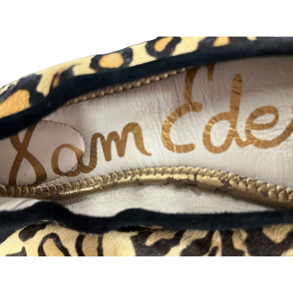 Sam Edelman Women's Leopard Print Felicia Ballet Flats Size 4