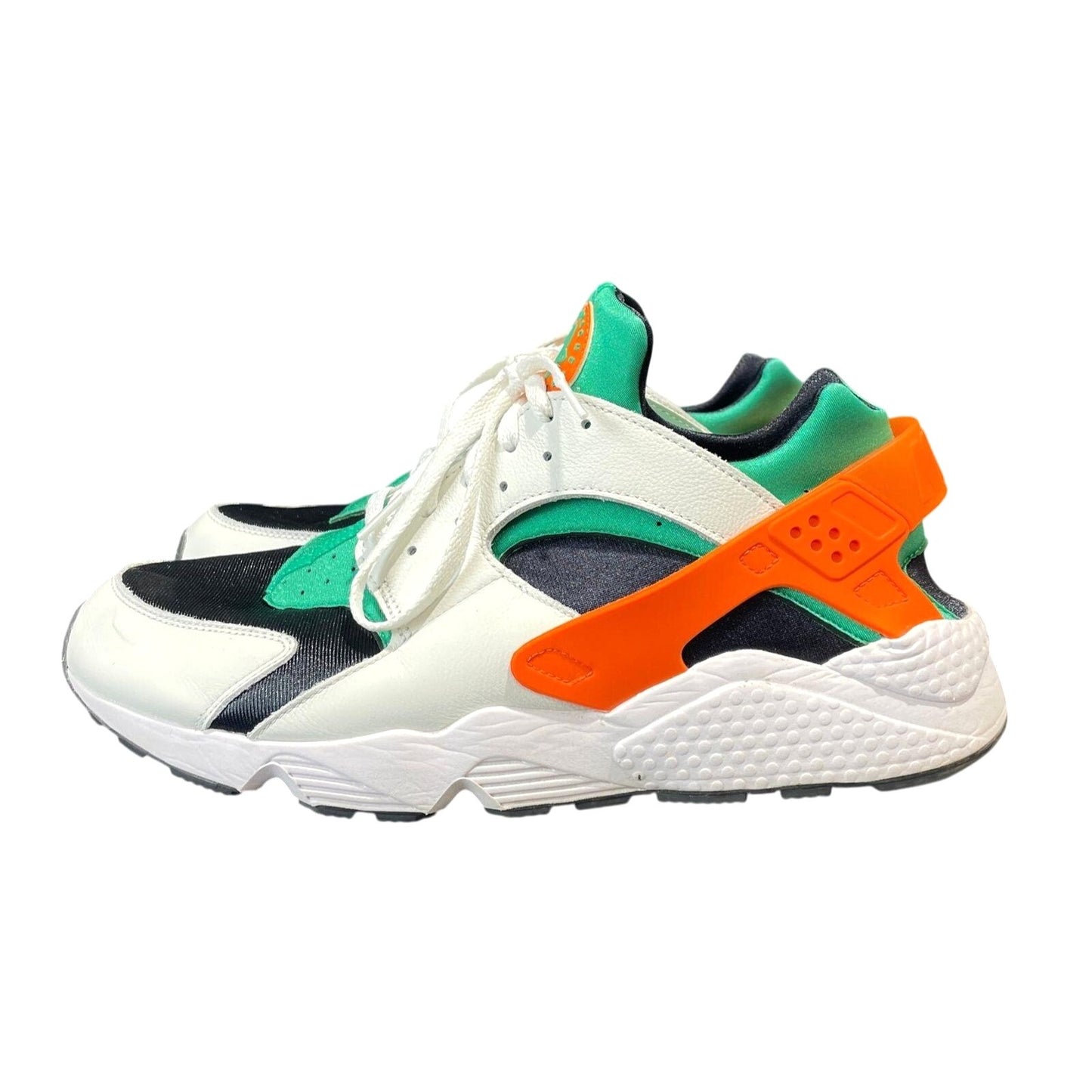 Nike Air Huarache "Miami Hurricanes" Men's Sneakers Size 14