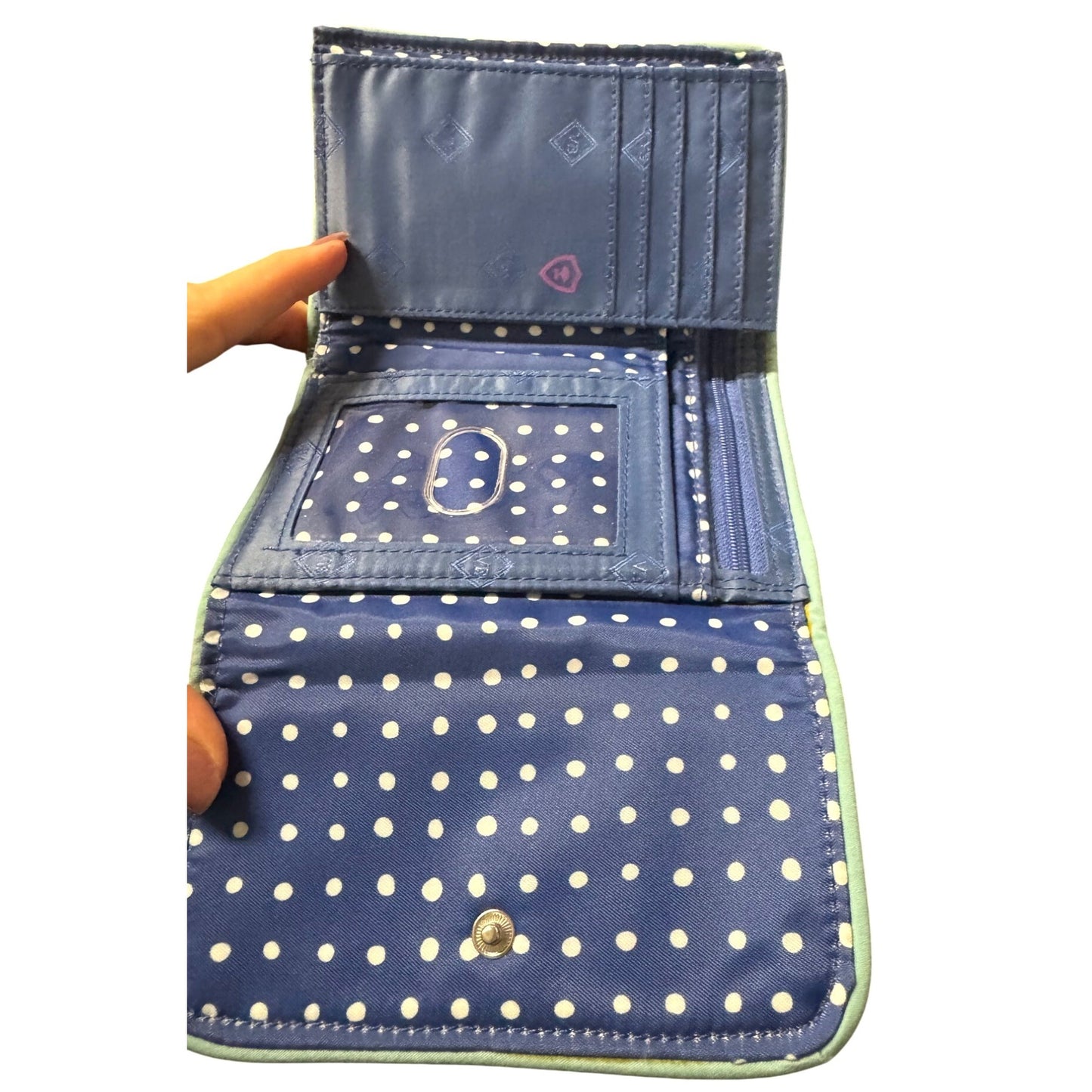 Vera Bradley Quilted Paisley Wallet