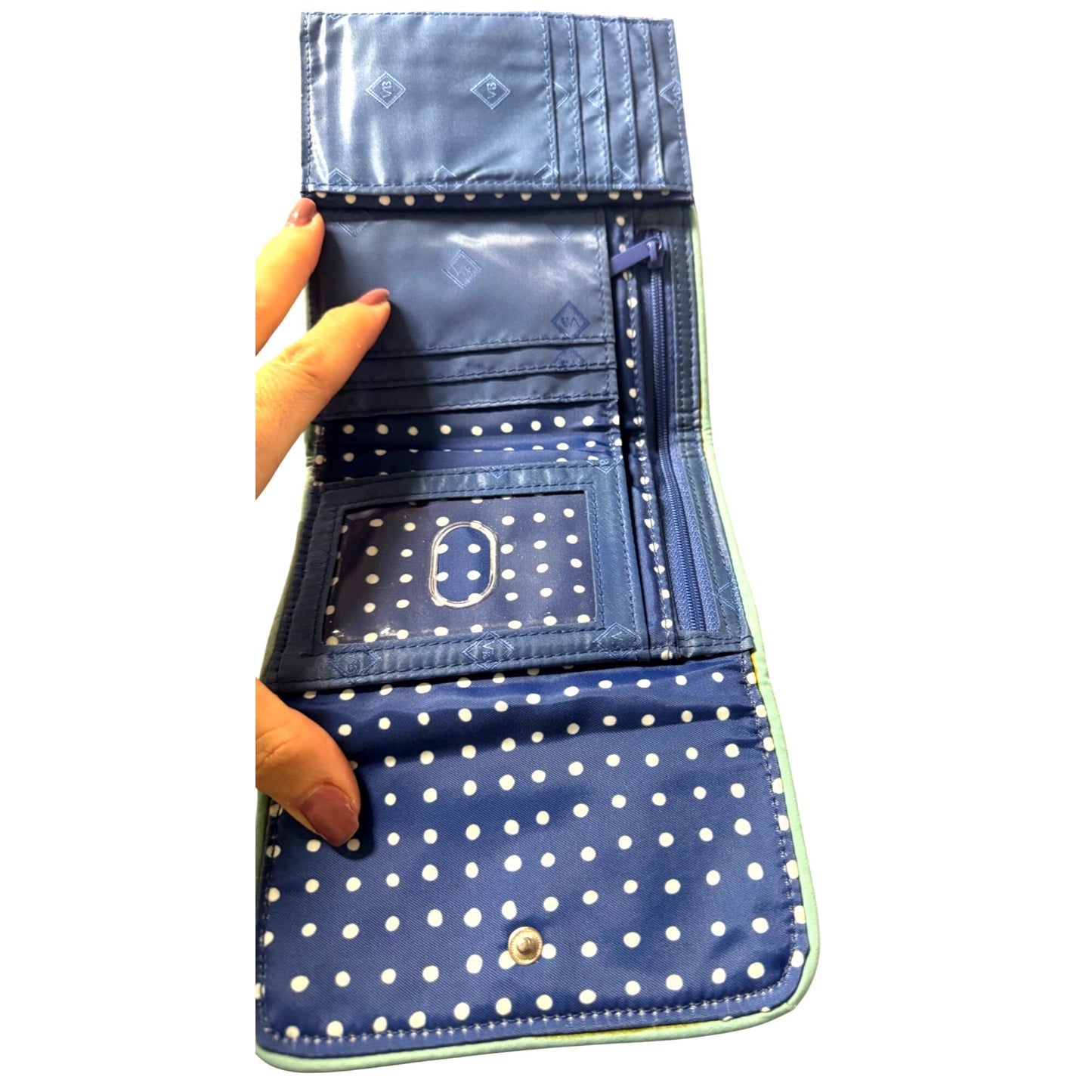 Vera Bradley Quilted Paisley Wallet