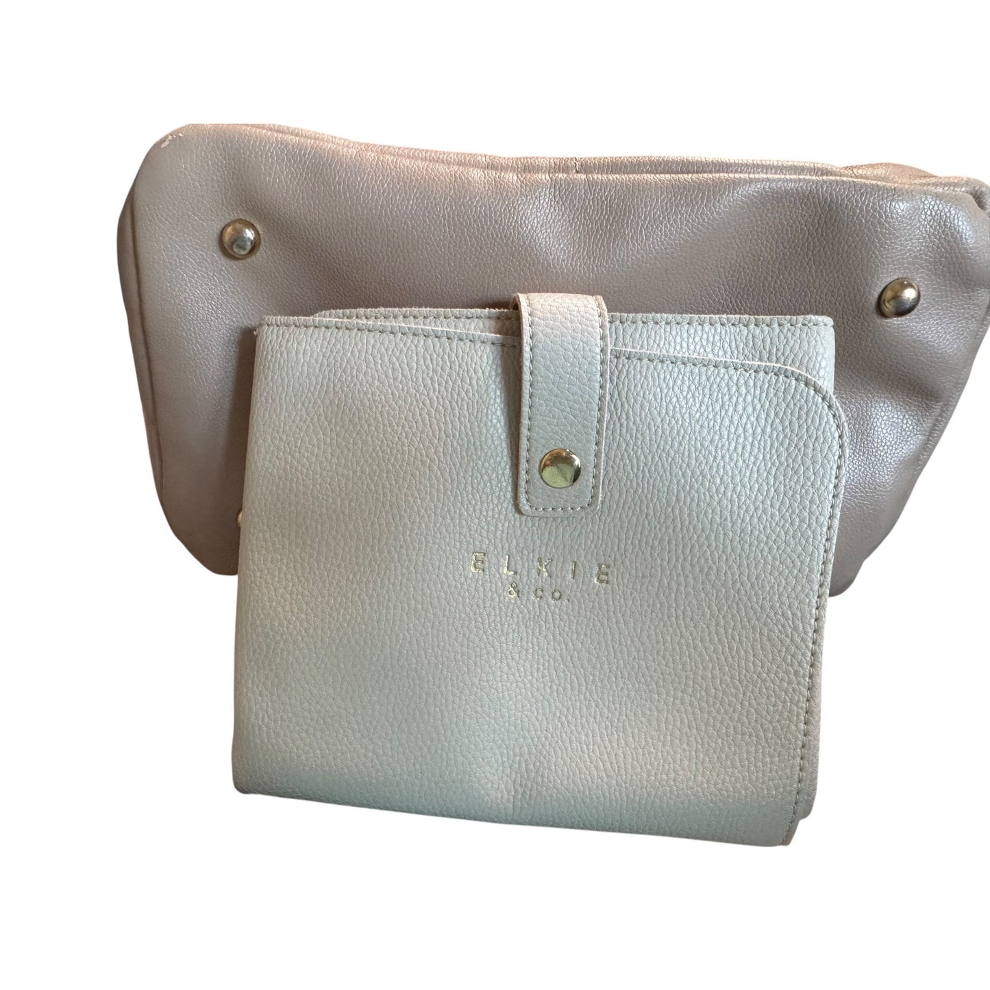 Ellkie & Co. Soft Tan Leather Diaper Bag