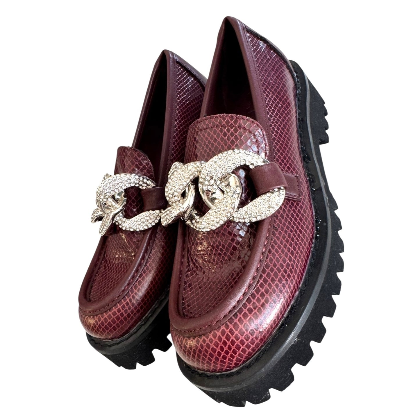 Karl Lagerfeld Paris Giana Platform Loafer Size 6 NWOT