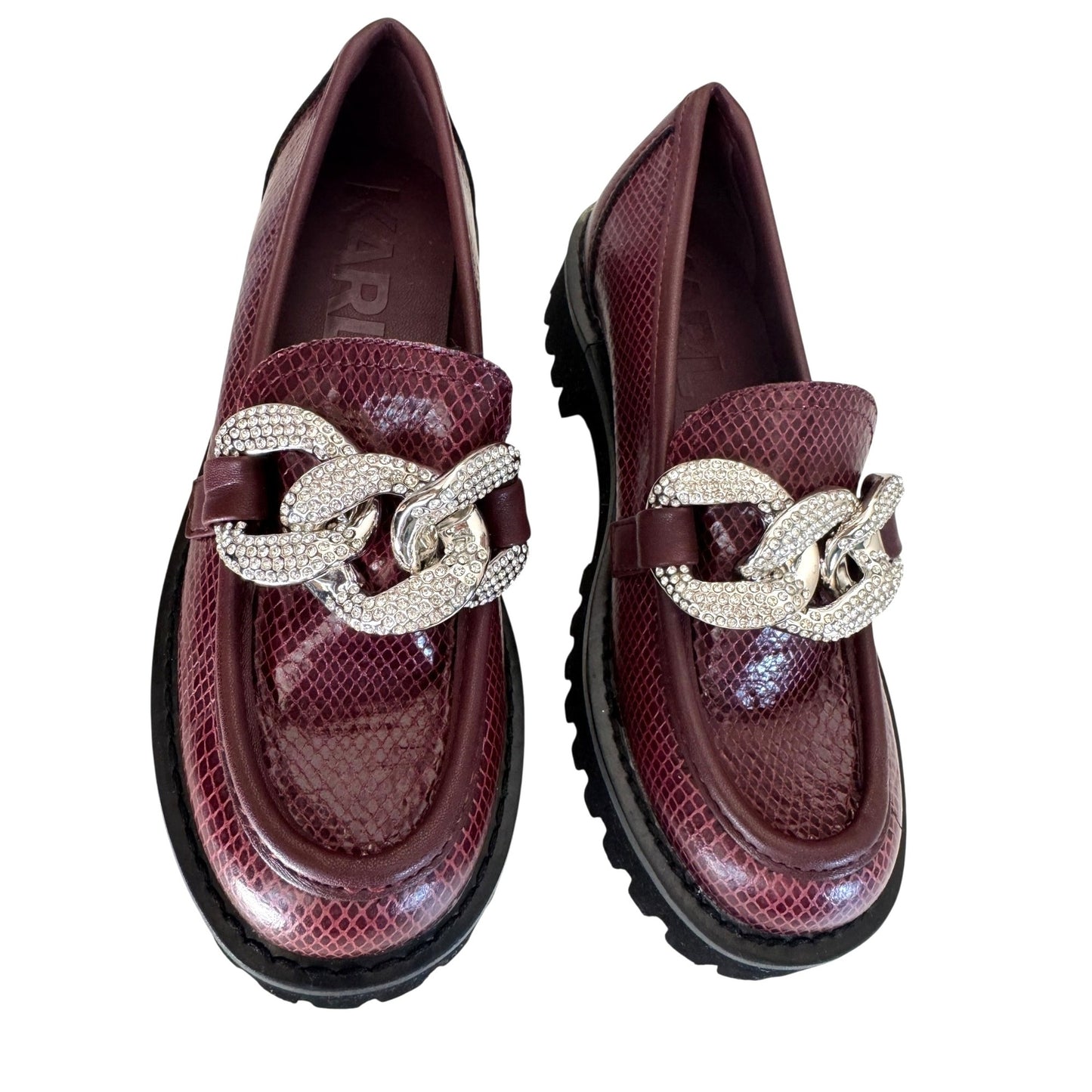 Karl Lagerfeld Paris Giana Platform Loafer Size 6 NWOT