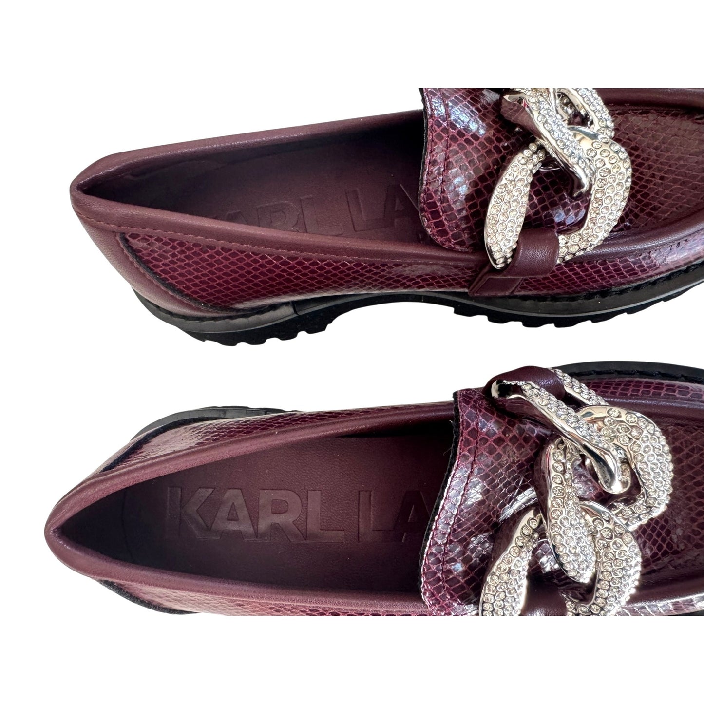 Karl Lagerfeld Paris Giana Platform Loafer Size 6 NWOT