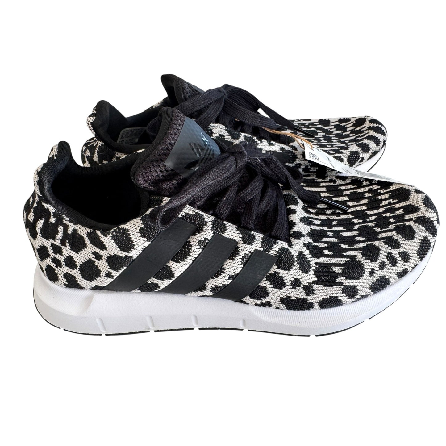 Adidas Womens Swift Run Shoes Leopard Print Size 8 NWT
