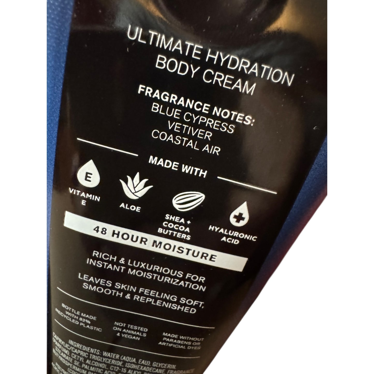 Bath & Body Works Ocean Mens Body Spray & Ultimate Hydration Body Cream Set NEW