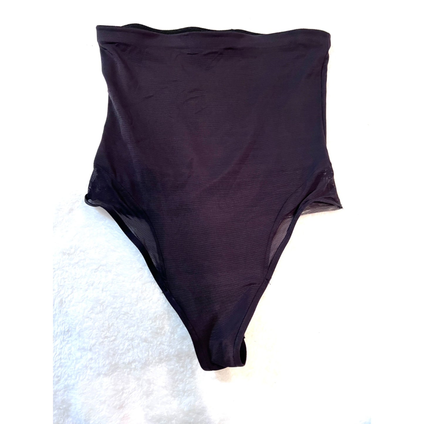 SlimShaper By Miracle Brands SZ XL High-Waist Black Shapewear Bodysuit